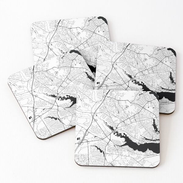 Item preview, Brick, New Jersey Street Map designed and sold by InkistPrints.