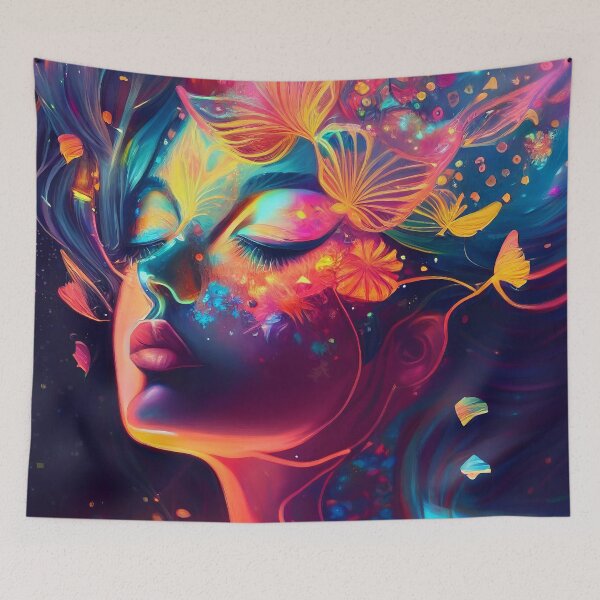 Item preview, Dreams in a rainbow world designed and sold by MorningPanda.