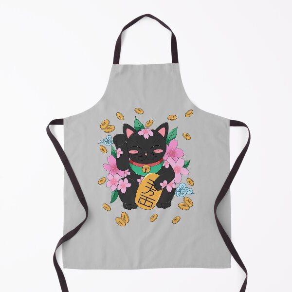 Item preview, Maneki neko with cerezo flower japanese  designed and sold by Natsukittyart.