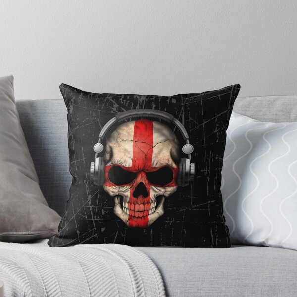 Item preview, Dj Skull with English Flag designed and sold by JeffBartels.