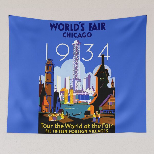 Item preview, Chicago World's Fair 1934 - Vintage Travel designed and sold by Culturio.