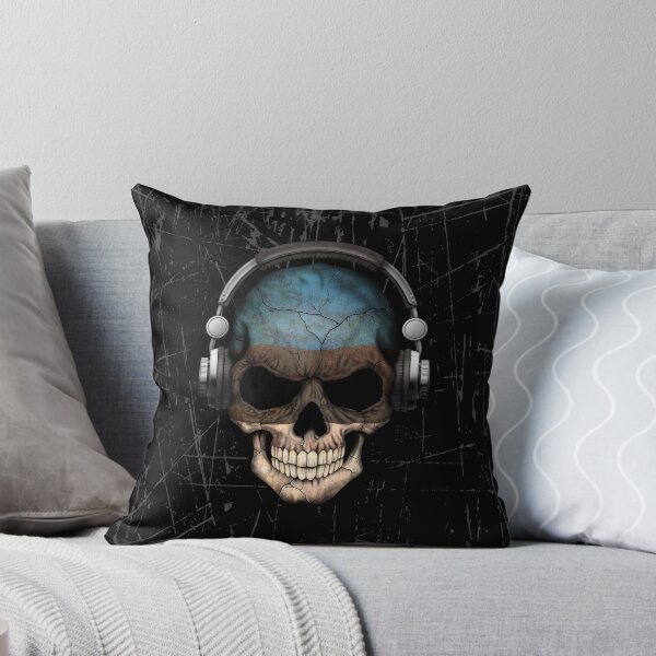 Item preview, Dj Skull with Estonian Flag designed and sold by JeffBartels.
