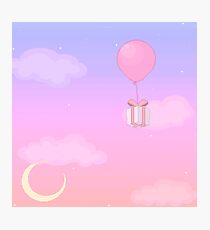 Animal Crossing Sunset Photographic Print