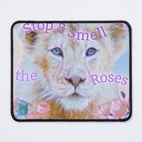 Item preview, Lion Cub Stop and Smell the Roses designed and sold by IvaRenee.
