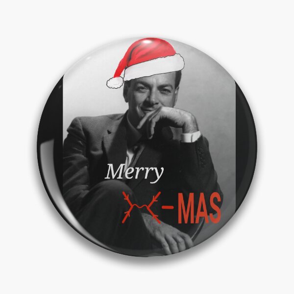 Item preview, Merry X-mas Richard Feynman designed and sold by haagingrid.