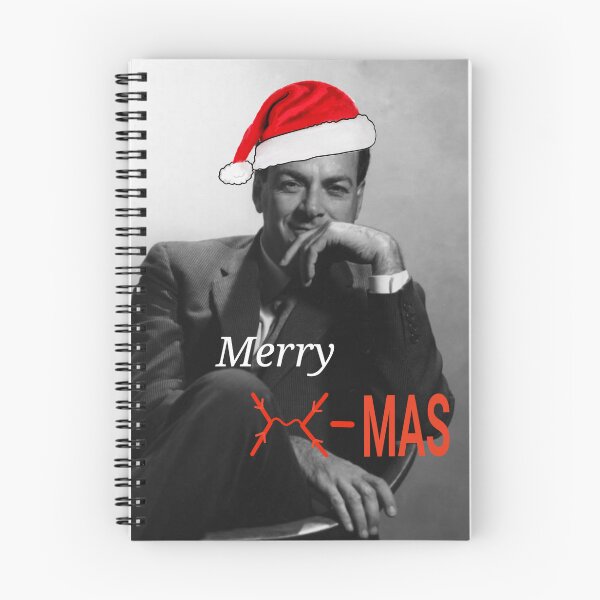 Item preview, Merry X-mas Richard Feynman designed and sold by haagingrid.