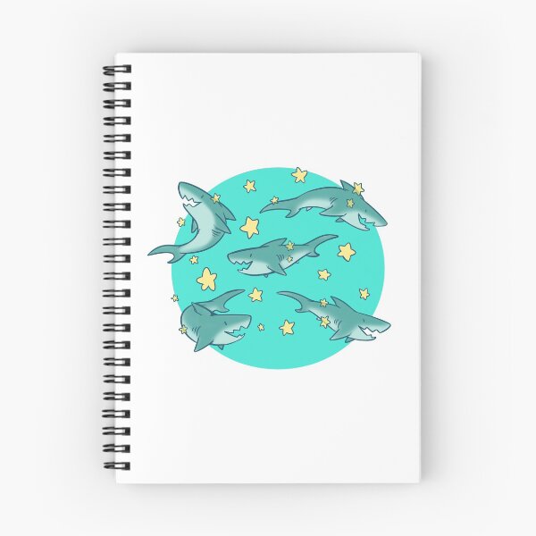 Aperçu de l'œuvre Étoiles et requins créée et vendue par squidbiscuit.