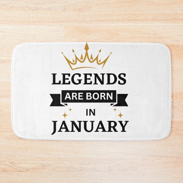 Item preview, Legends are Born in January | Birth Month | January  designed and sold by Denefie.