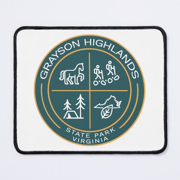 Item preview, Grayson Highlands State Park Heraldic Logo designed and sold by VanyaKar.