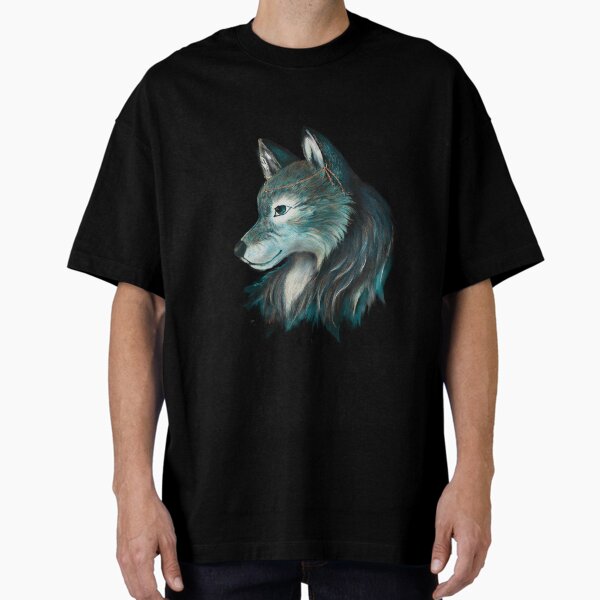 Aperçu de l'œuvre Blue wolf- transparent  créée et vendue par MaouLouv.