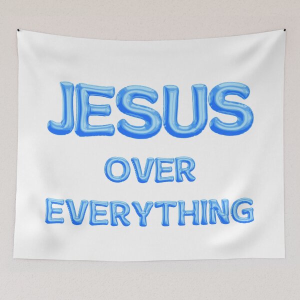 Item preview, Jesus Over Everything designed and sold by BlessedConcepts.
