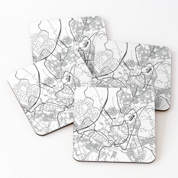 Item preview, Burnley, England Street Map designed and sold by InkistPrints.