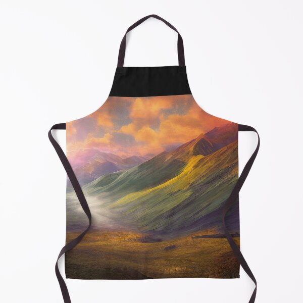 Item preview, Denali National Park Ethereal digital painting with Dramatic Coloring 4 designed and sold by DiatomDesigns.