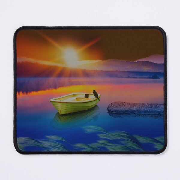 Item preview, Lake Mountain Sunset View designed and sold by ChristinasMess.