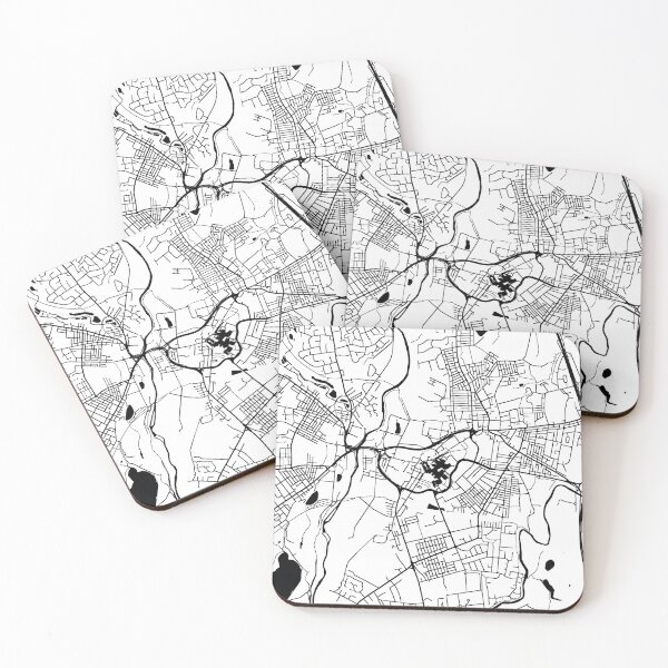 Item preview, Bury, England Street Map designed and sold by InkistPrints.