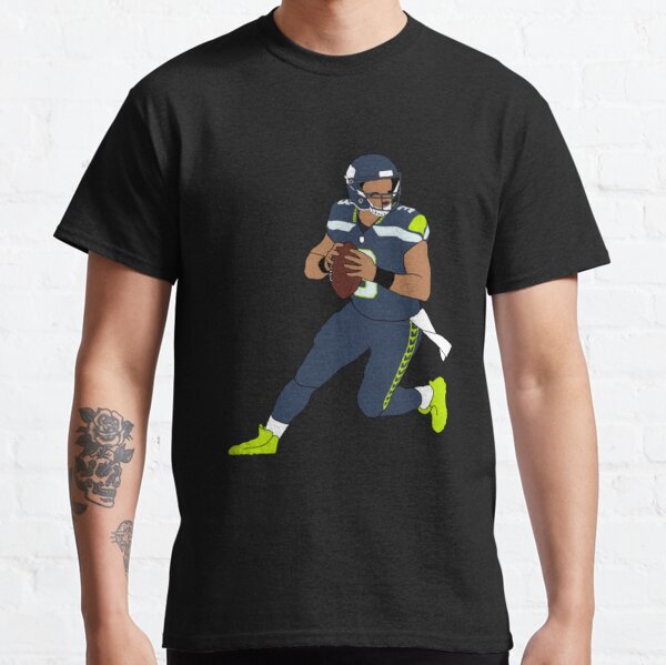 Nike / Youth Seattle Seahawks Russell Wilson #3 Pride Navy T-Shirt