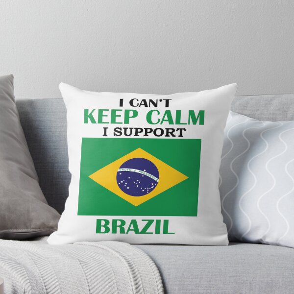 Item preview, I Can’t Keep Calm I Support Brazil designed and sold by beefrancky.