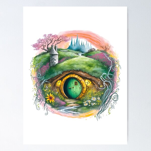 Item preview, Round Doors in Spring - Fantasy designed and sold by Fenay Designs.