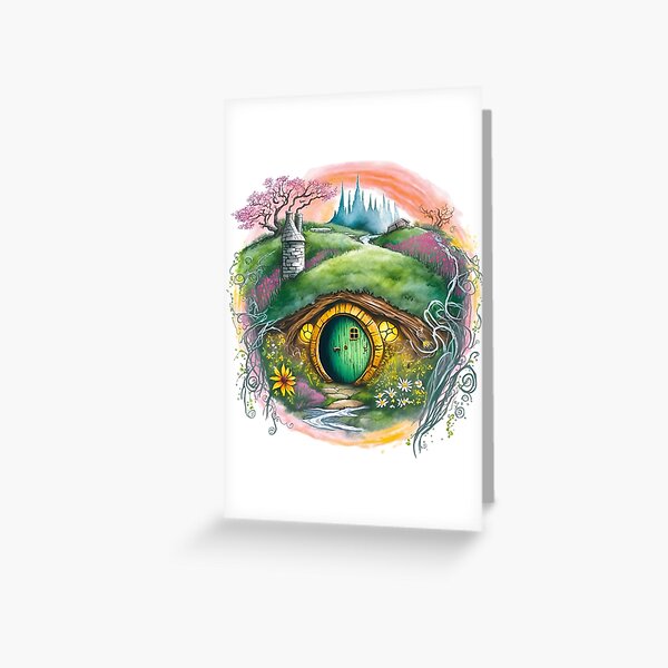 Item preview, Round Doors in Spring - Fantasy designed and sold by Fenay Designs.