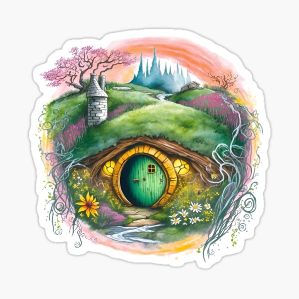 Item preview, Round Doors in Spring - Fantasy designed and sold by Fenay Designs.