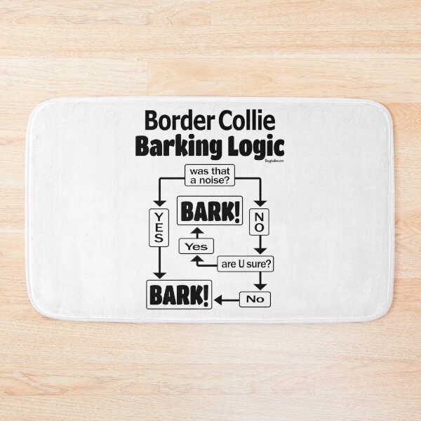 Item preview, Border Collie Barking Logic  designed and sold by innabeufrov.