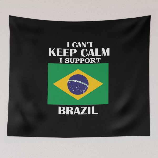 Item preview, I Can’t Keep Calm I Support Brazil designed and sold by beefrancky.