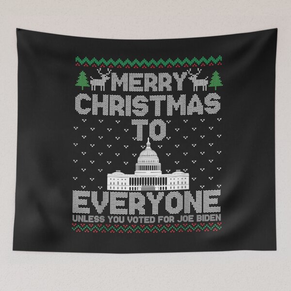 Item preview, Funny Trump 2024 Merry Christmas To Everyone Ugly Sweater T-Shirt designed and sold by Bobby-Bancel.