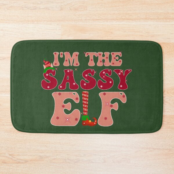 Item preview, i'm the sassy  elf,christmas elf,the elf,i'm the elf,christmas funny elf,elf matching family,elf movie designed and sold by cutedream.