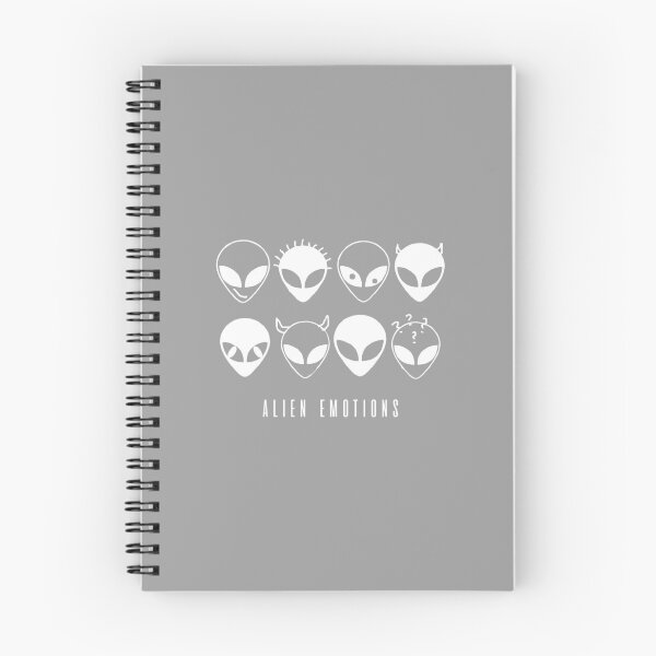 Item preview, ALIEN EMOTIONS (white) designed and sold by eileendiaries.