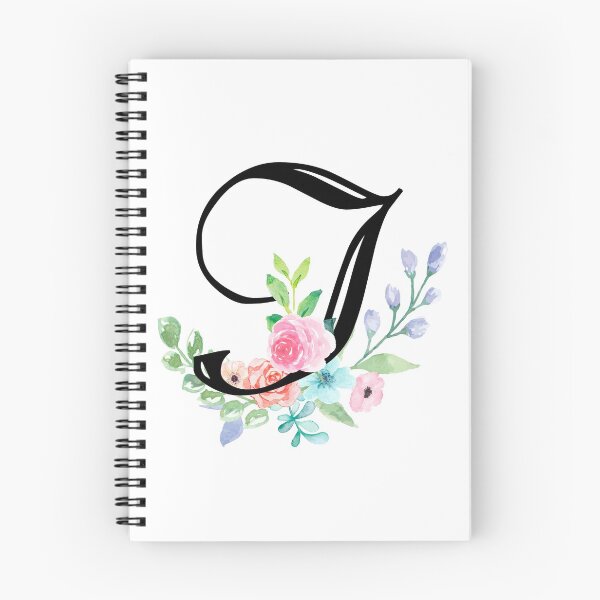 Item preview, Girly Watercolor Floral Initial - I designed and sold by Grafixmom.