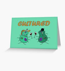 Microbe Cultured Greeting Card