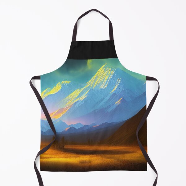 Item preview, Denali National Park Ethereal digital painting with Dramatic Coloring 5 designed and sold by DiatomDesigns.