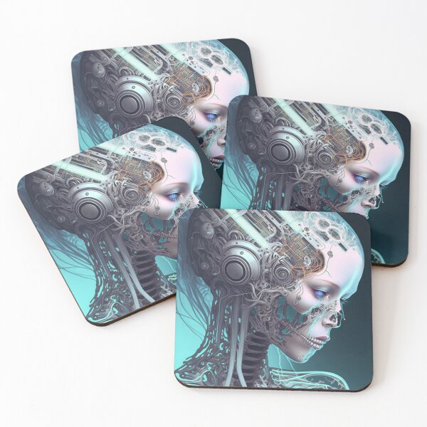 Item preview, Cyborg Woman Five designed and sold by theblueofmyeye.