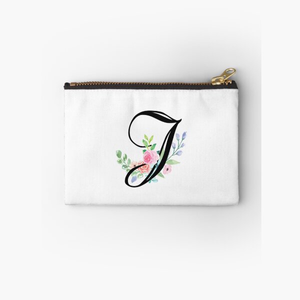 Item preview, Girly Watercolor Floral Initial - J designed and sold by Grafixmom.