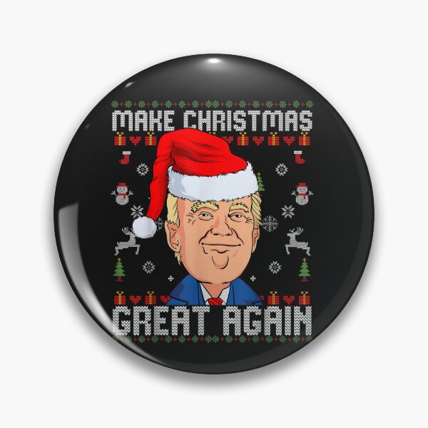 Item preview, Funny Trump 2024 Make Christmas Great Again Ugly Sweater T-Shirt designed and sold by Francois-Lemann.