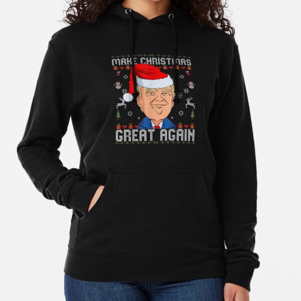 Item preview, Funny Trump 2024 Make Christmas Great Again Ugly Sweater T-Shirt designed and sold by Francois-Lemann.