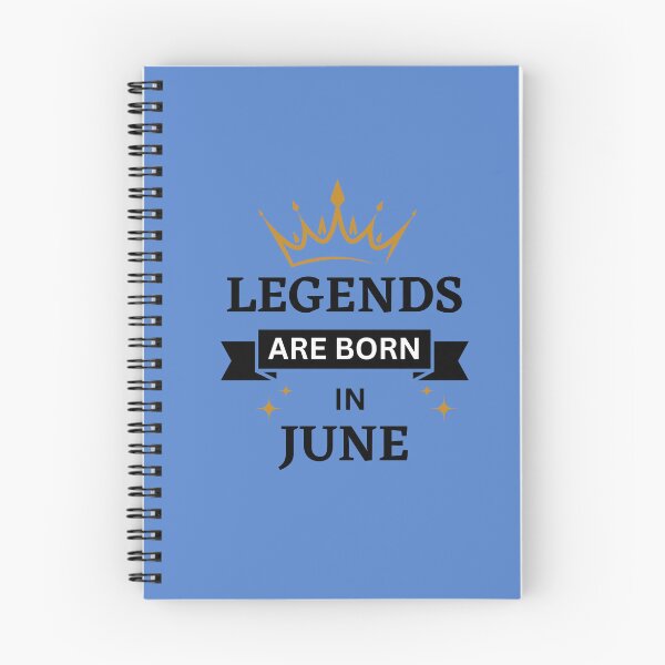 Item preview, Legends are Born in June | Birth Month | June designed and sold by Denefie.