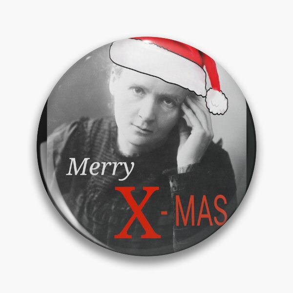 Item preview, Merry X-mas Marie Curie designed and sold by haagingrid.