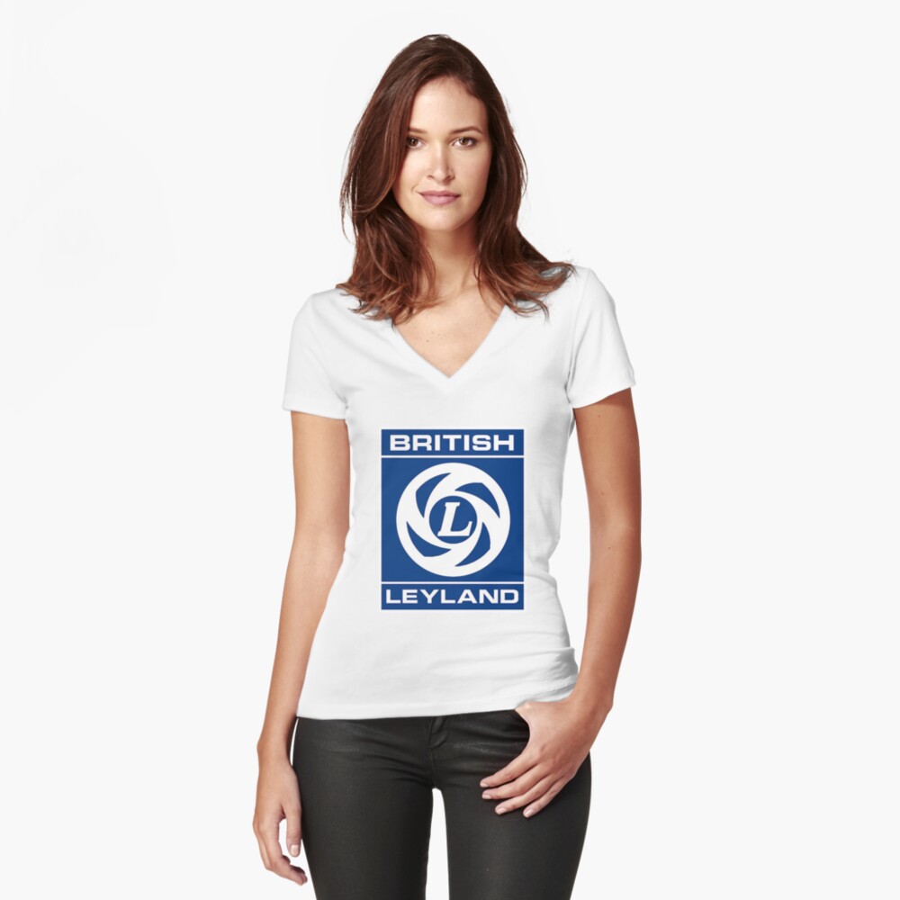 Item preview, Fitted V-Neck T-Shirt designed and sold by JustBritish.