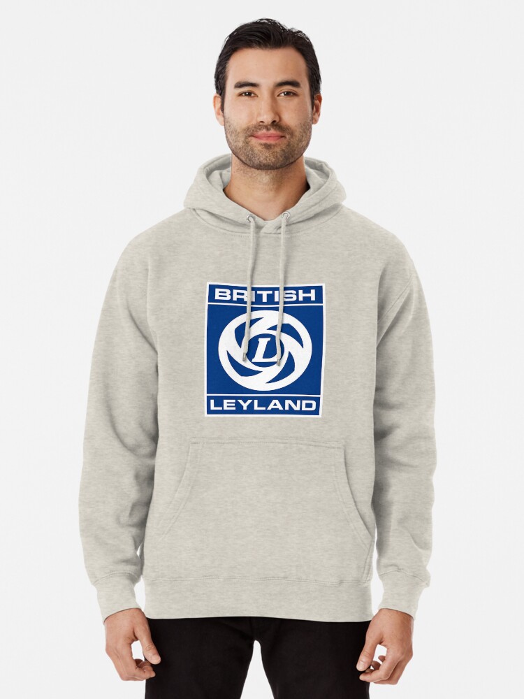 british leyland logo pullover hoodie by justbritish redbubble british leyland logo pullover hoodie by justbritish redbubble