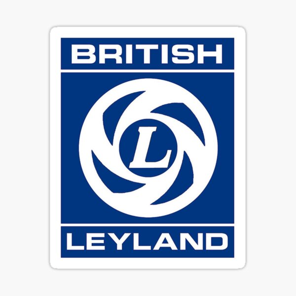 British Leyland Logo Voiture/Van/Fenêtre/Autocollant-Idéal pour BL Mini-Large