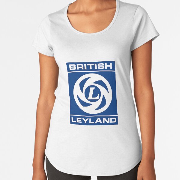 British Leyland Logo Premium Scoop T-Shirt