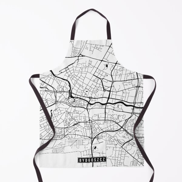 Item preview, Bydgoszcz, Poland Street Map designed and sold by InkistPrints.