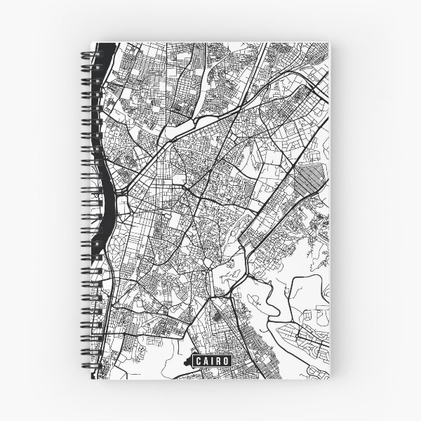 Item preview, Cairo, Egypt Street Map designed and sold by InkistPrints.