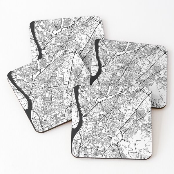 Item preview, Cairo, Egypt Street Map designed and sold by InkistPrints.