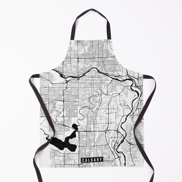Artikelvorschau, Calgary, Canada Street Map entworfen und verkauft von InkistPrints.