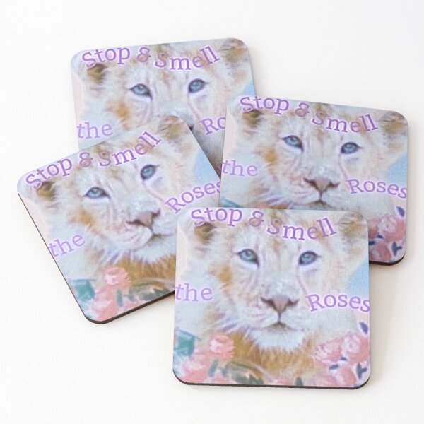 Item preview, Lion Cub Stop and Smell the Roses designed and sold by IvaRenee.