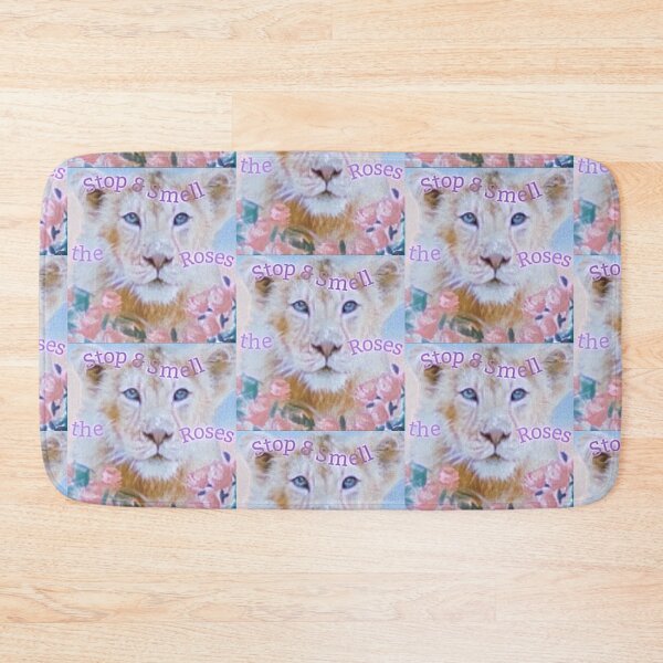 Item preview, Lion Cub Stop and Smell the Roses designed and sold by IvaRenee.