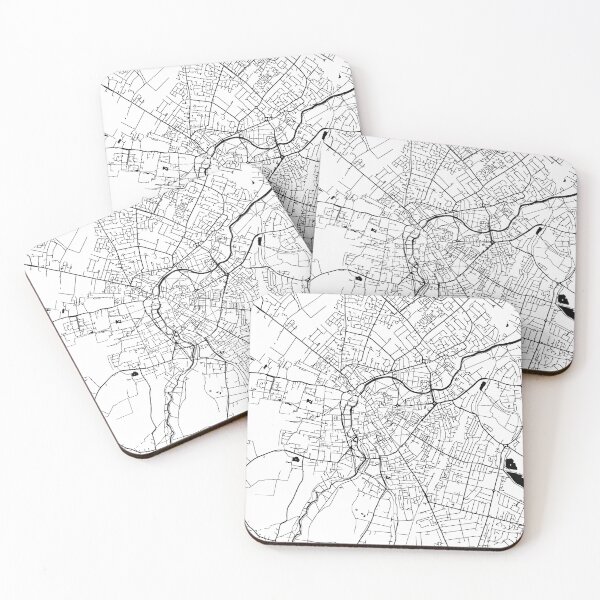 Item preview, Cambridge, England Street Map designed and sold by InkistPrints.