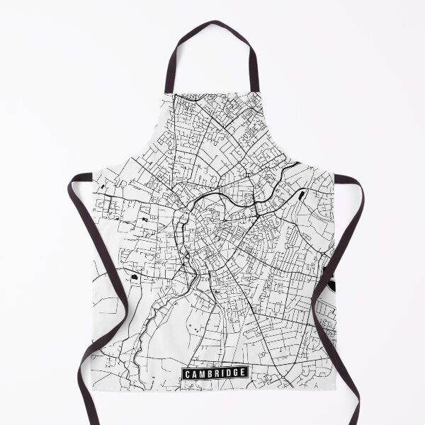 Item preview, Cambridge, England Street Map designed and sold by InkistPrints.